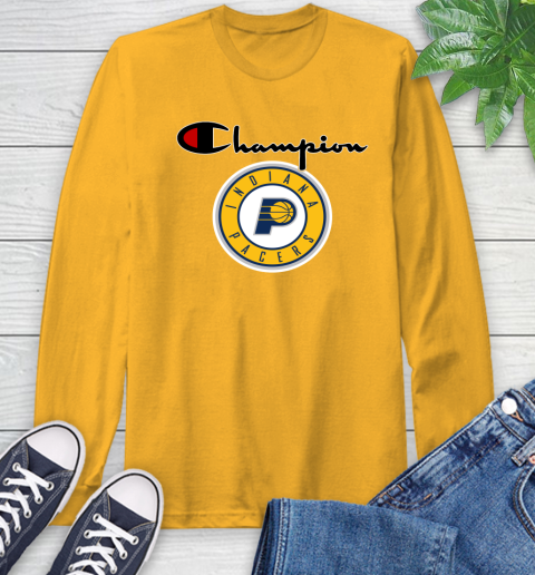 NBA Basketball Indiana Pacers Champion Shirt Long Sleeve T-Shirt 2