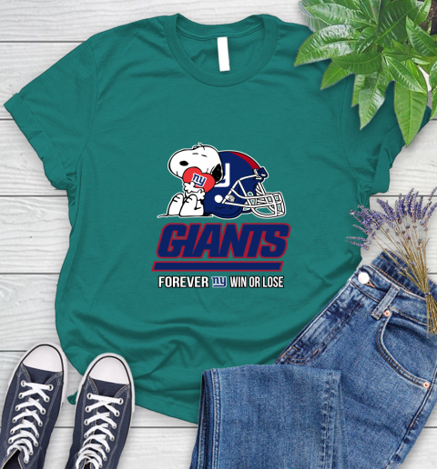 NFL The Peanuts Movie Snoopy Forever Win Or Lose Football New York Giants 102