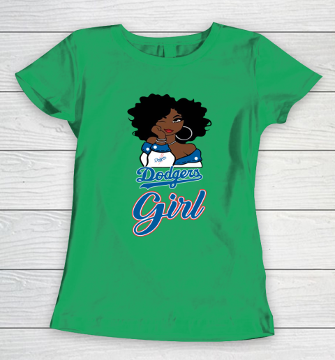 Los Angeles Dodgerss Girl MLB Women's T-Shirt 7