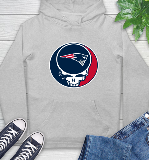 New England Patriots Nfl Football Grateful Dead Rock Band Music Hoodie Itees Global