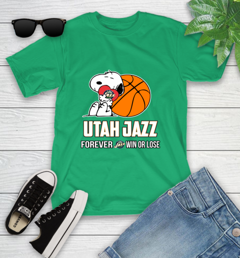 NBA The Peanuts Movie Snoopy Forever Win Or Lose Basketball Utah Jazz 108