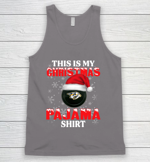 Nashville Predators This Is My Christmas Pajama Shirt NHL Tank Top 6