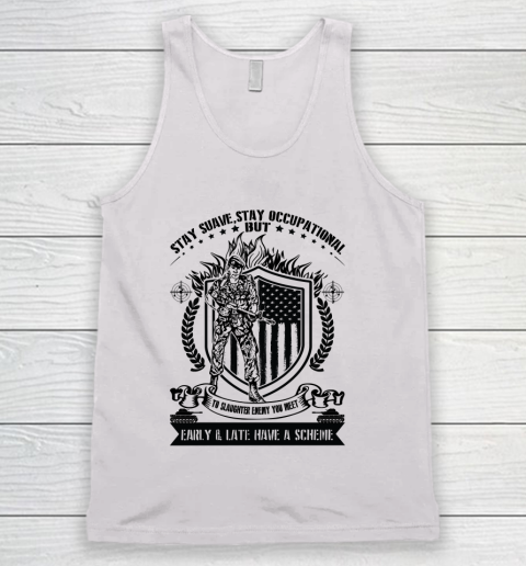 Veteran Shirt Stay Suave Stay Occupational Independence Day Tank Top