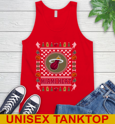 Miami Heat Merry Christmas NBA Basketball Loyal Fan Tank Top 5