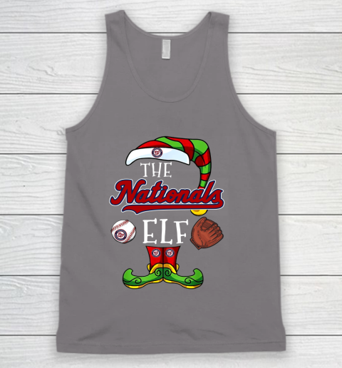 Washington Nationals Christmas ELF Funny MLB Tank Top 6