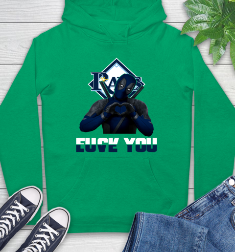 MLB Tampa Bay Rays Deadpool Love You Fuck You Baseball Sports Hoodie 8