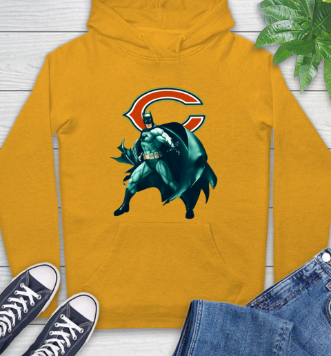 NFL Batman Football Sports Chicago Bears Hoodie 3