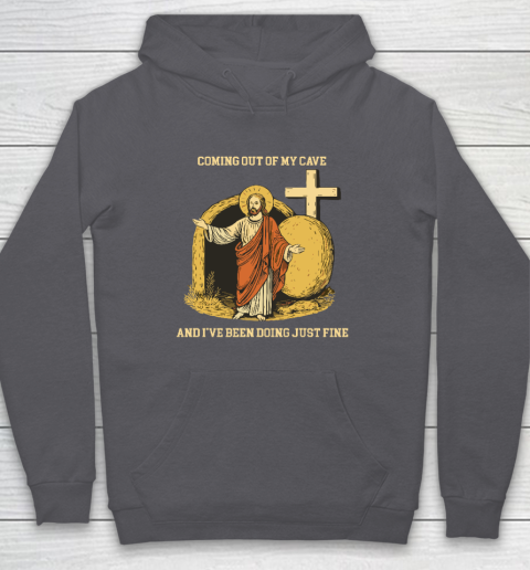 Coming Out Of My Cave Jesus Hoodie 4