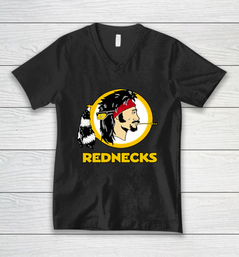 Washington Caucasians Rednecks football team V-Neck T-Shirt