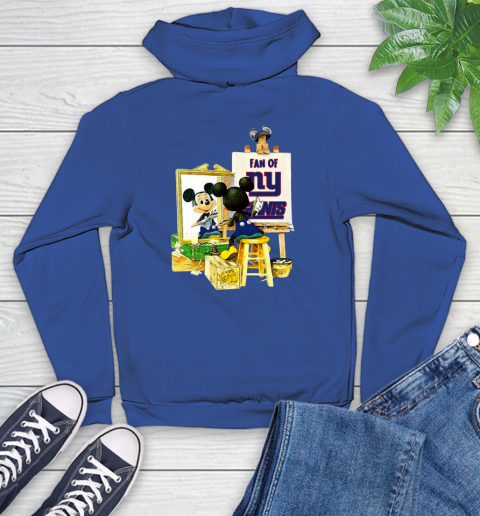 NFL Football New York Giants Mickey Drawing Shirt 131