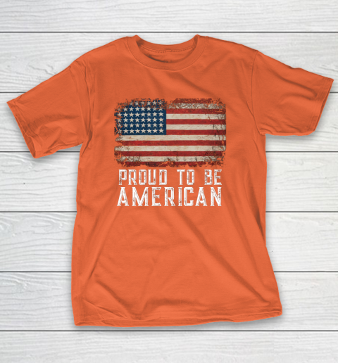 Proud American Patriotic USA Flag T-Shirt 4