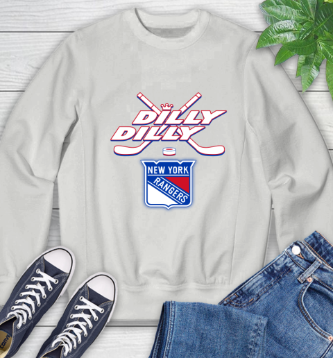 NHL New York Rangers Dilly Dilly Hockey Sports Sweatshirt 5