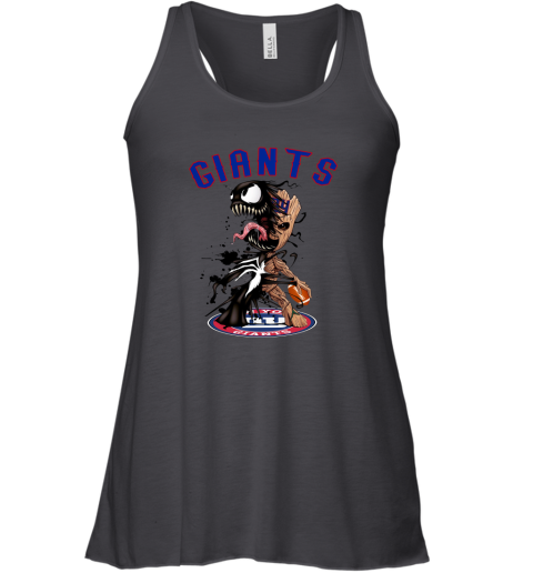 NFL New York Giants Football Venom Groot Guardians Of The Galaxy BLS4pWUKW0k flowy tank 32 95 151514 front black