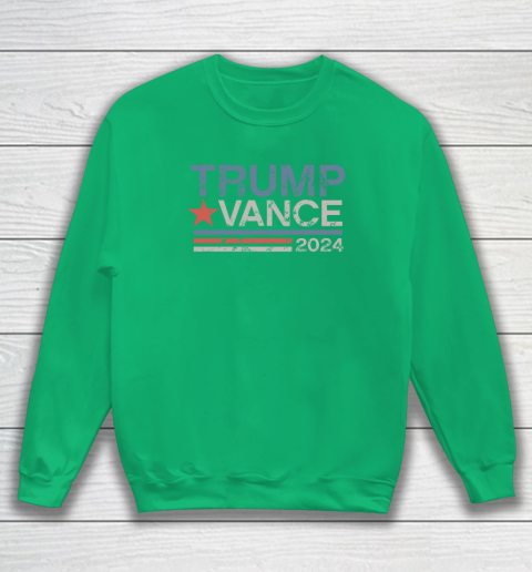 Trump Vance 2024 Retro Stripe Trump JD Vance Sweatshirt 4
