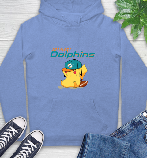 NFL Pikachu Football Sports Miami Dolphins Hoodie 11