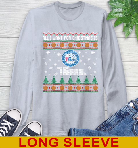 NBA All I Want For Christmas Is Philadelphia 76ers Basketball Sports 60