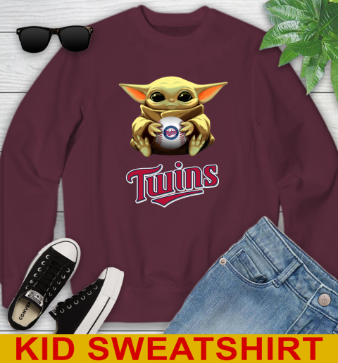 MLB Baseball Minnesota Twins Star Wars Baby Yoda Shirt 117