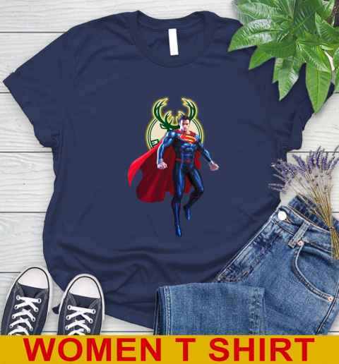 NBA Awesome Superman Basketball Sports Milwaukee Bucks 100