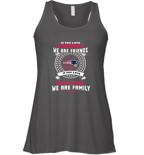 j0p8 love football we are friends love patriots we are family flowy tank 32 front dark grey heather