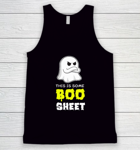 This Is Some Boo Sheet Shirt Funny Ghost Spooky Party Idea Cute Tank Top