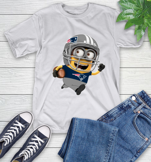NFL New England Patriots Minions Disney Football Sports T-Shirt 12