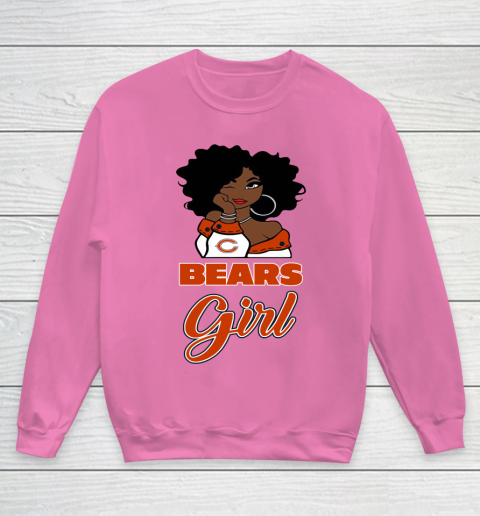 Chicago Bears Girl NFL Youth Sweatshirt 7