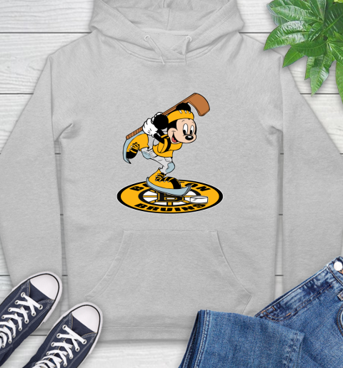 NHL Hockey Boston Bruins Cheerful Mickey Disney Shirt Hoodie 6