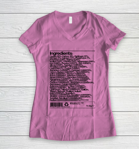 Human Ingredients Women's V-Neck T-Shirt 8