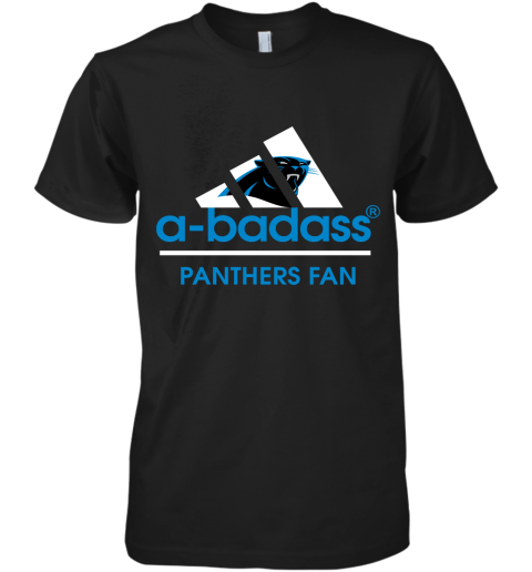 A Badass Carolina Panthers Mashup Adidas NFL Premium Men's T-Shirt