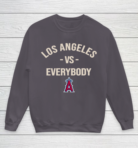 Los Angeles Angels Vs Everybody Youth Sweatshirt 5