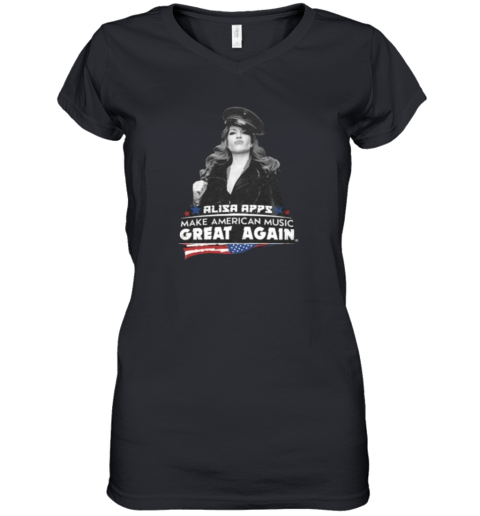 Make American Music Great Again Women's V-Neck T-Shirt