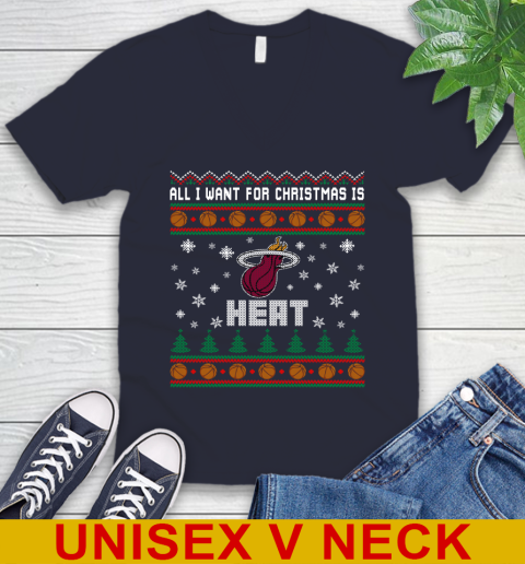 NBA Basketball All I Want For Christmas Is Miami Heat 48