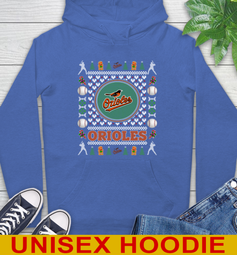 Baltimore Orioles Merry Christmas MLB Baseball Loyal Fan Hoodie 9