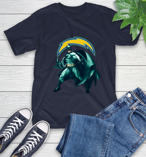 NFL Batman Football Sports Los Angeles Chargers T-Shirt 4