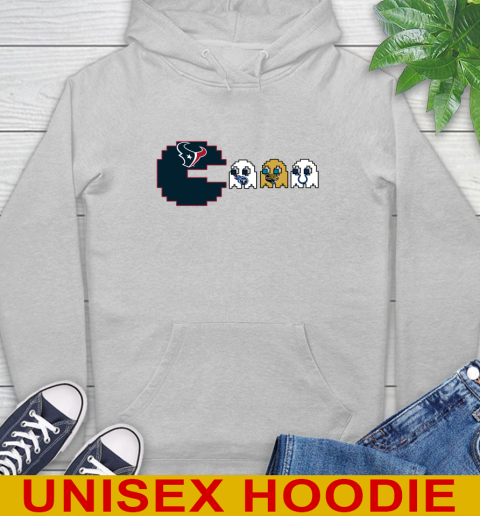 Houston Texans NFL Football Pac Man Champion Hoodie 6