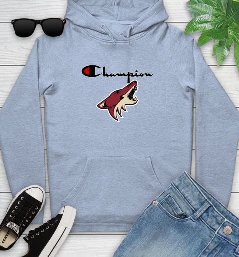 NHL Hockey Arizona Coyotes Champion Shirt Youth Hoodie 7