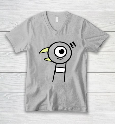 This Is My Book Character Costume Funny Pigeon Reading Day V-Neck T-Shirt 2