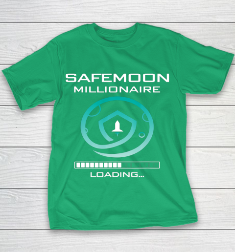 Funny Safemoon Millionaire Crypto Youth T-Shirt 3