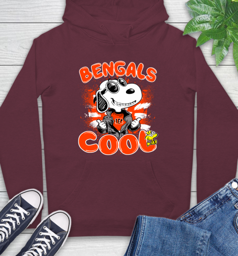 NFL Football Cincinnati Bengals Cool Snoopy Shirt Hoodie 6