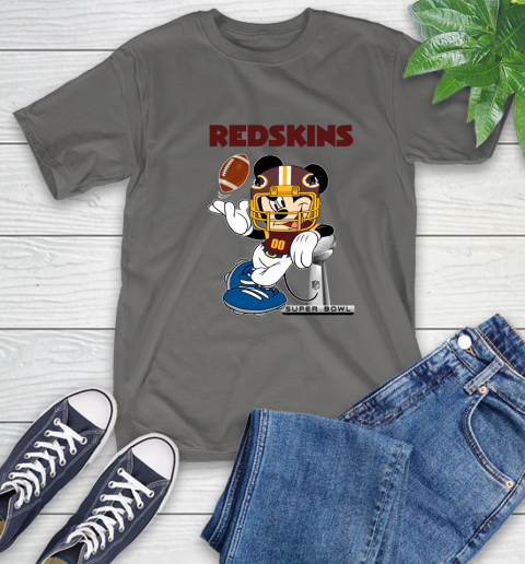 NFL Washington Redskins Mickey Mouse Disney Super Bowl Football T Shirt T-Shirt 21