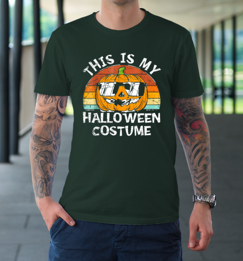 This Is My Halloween Costume Pumpkin T-Shirt 3