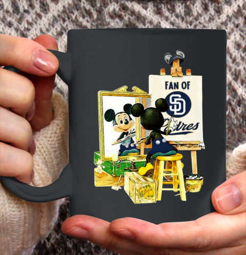 MLB Baseball San Diego Padres Mickey Drawing Shirt 136