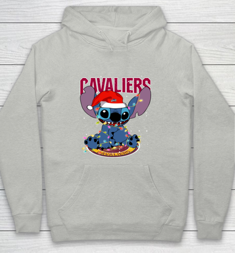 Cleveland Cavaliers NBA noel stitch Basketball Christmas Youth Hoodie