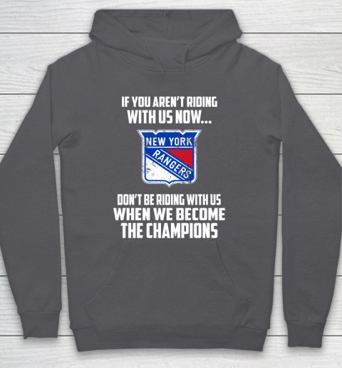 NHL New York Rangers Hockey We Become The Champions Hoodie 4