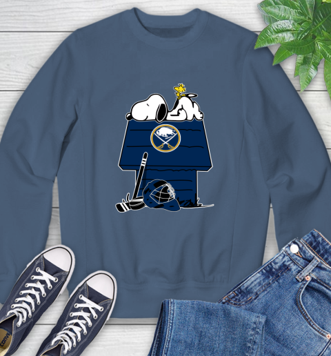 Buffalo Sabres NHL Hockey Snoopy Woodstock The Peanuts Movie Sweatshirt 7