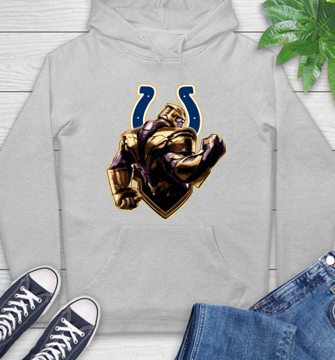 NFL Thanos Avengers Endgame Football Sports Indianapolis Colts Hoodie 6