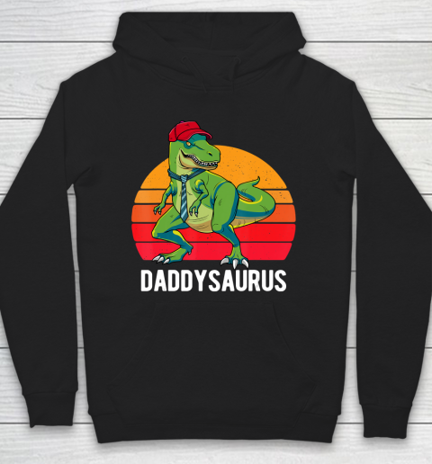 Father gift shirt Daddysaurus Shirt Fathers Day Gifts T Rex Daddy Saurus Men T Shirt Hoodie