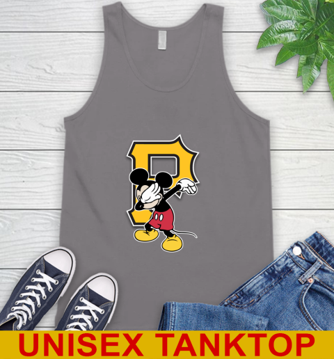 Pittsburgh Pirates MLB Baseball Dabbing Mickey Disney Sports Tank Top 7