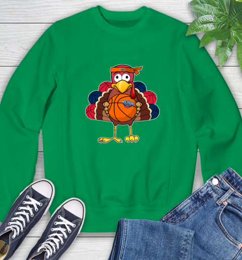 New Orleans Pelicans Turkey thanksgiving day Sweatshirt 6