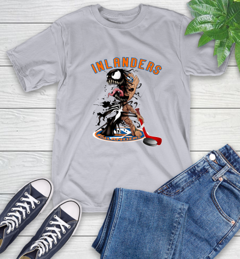 NHL New York Islanders Hockey Venom Groot Guardians Of The Galaxy T-Shirt 6